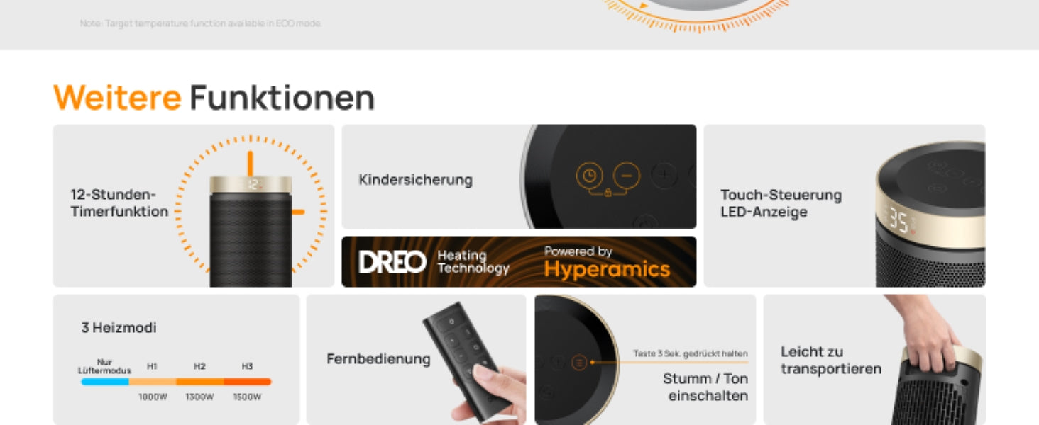 Weitere Funktionen
