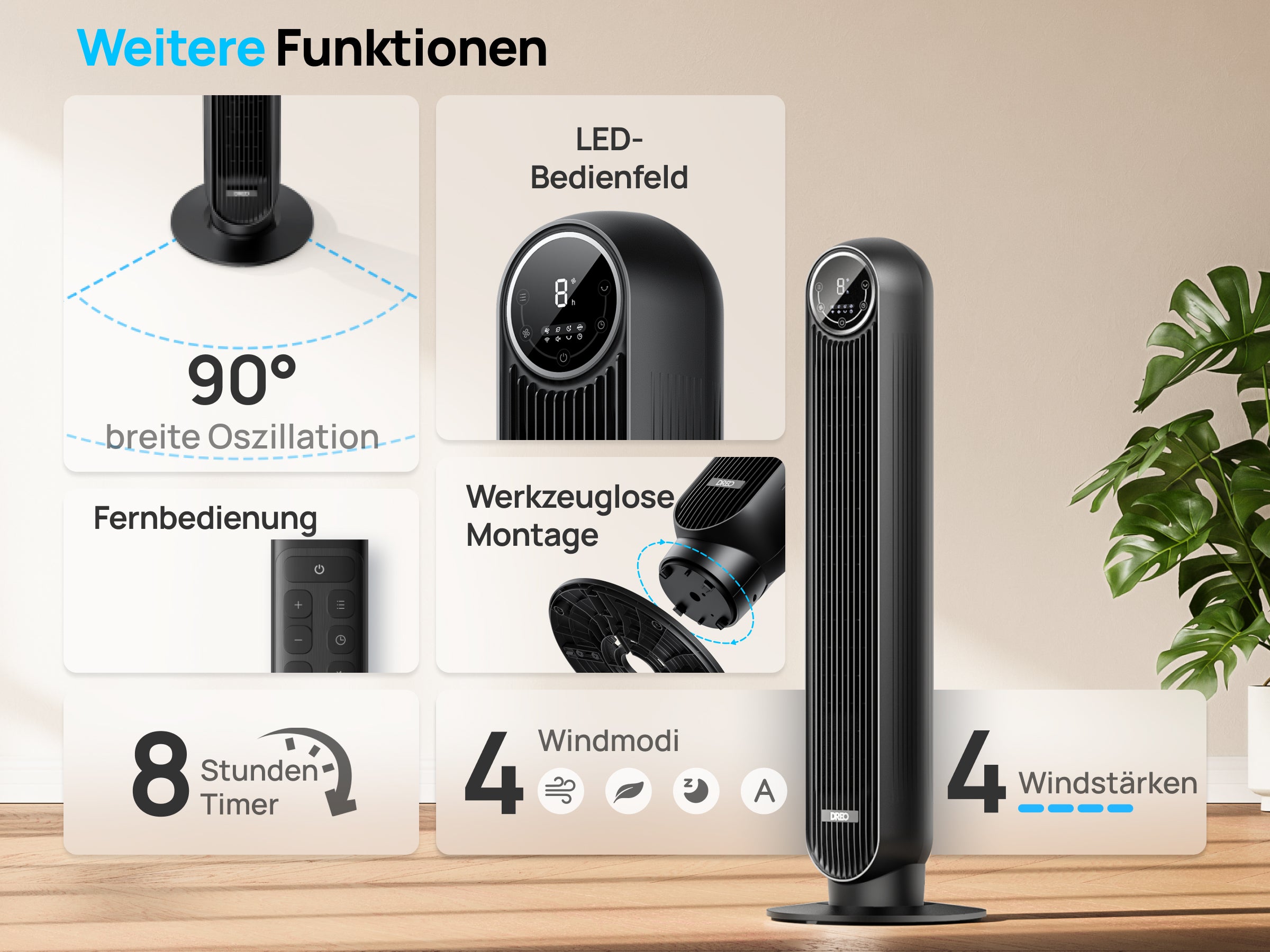 Weitere Funktionen
