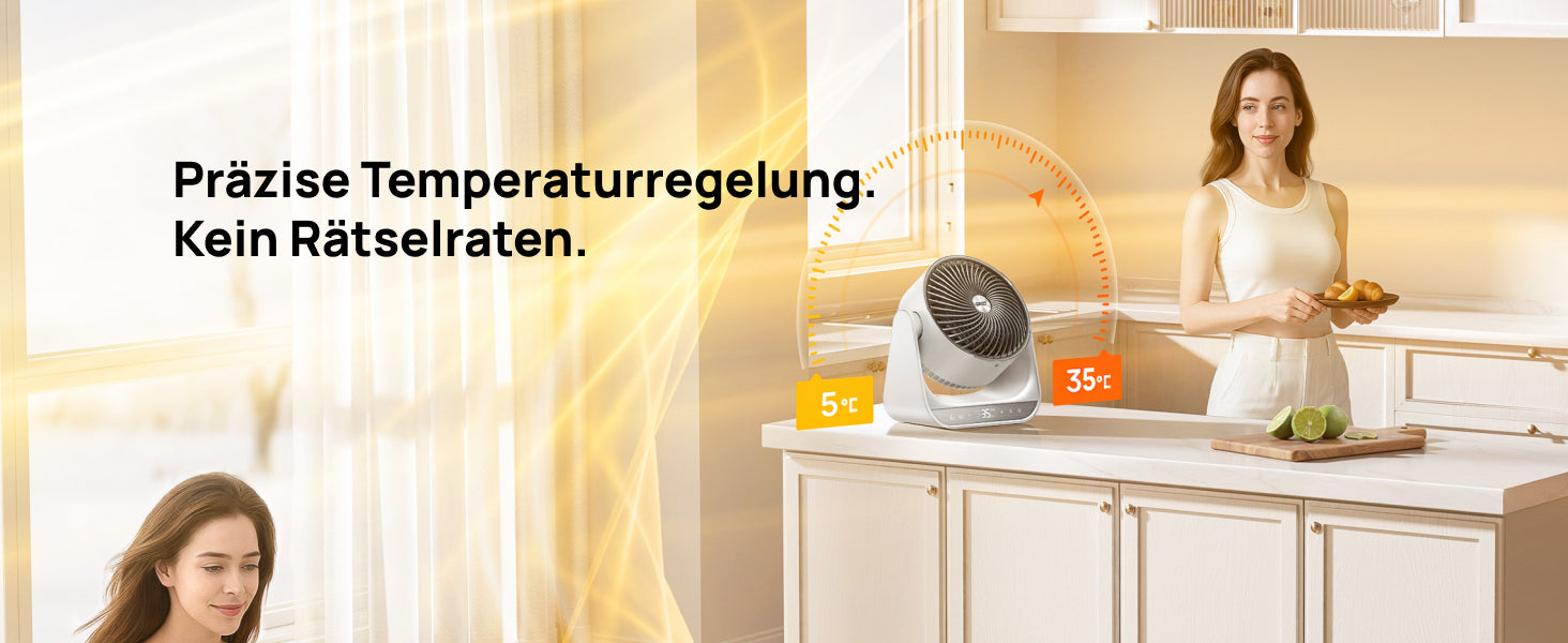 Präzise Temperaturregelung. Kein Rätselraten.