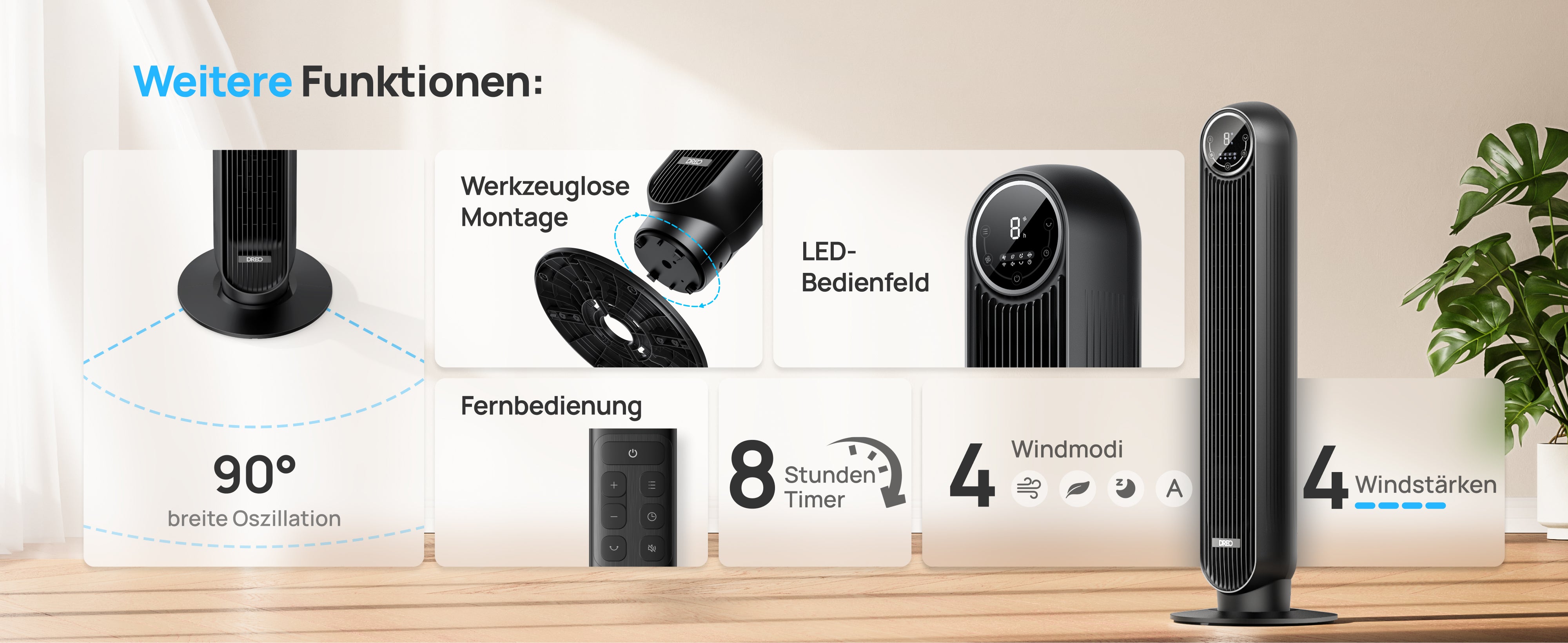 Weitere Funktionen