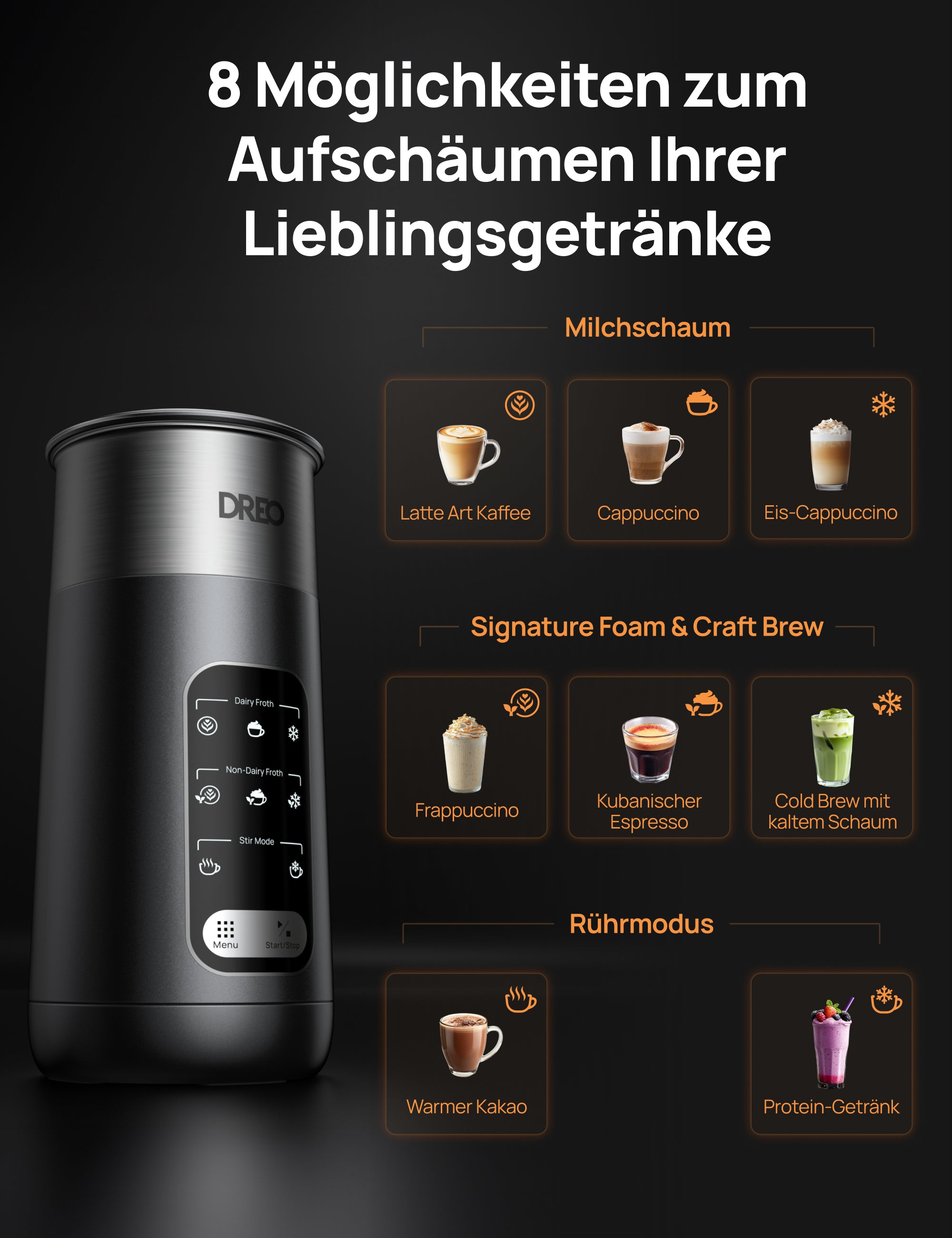 Barista Maker Air Milchaufschäumer