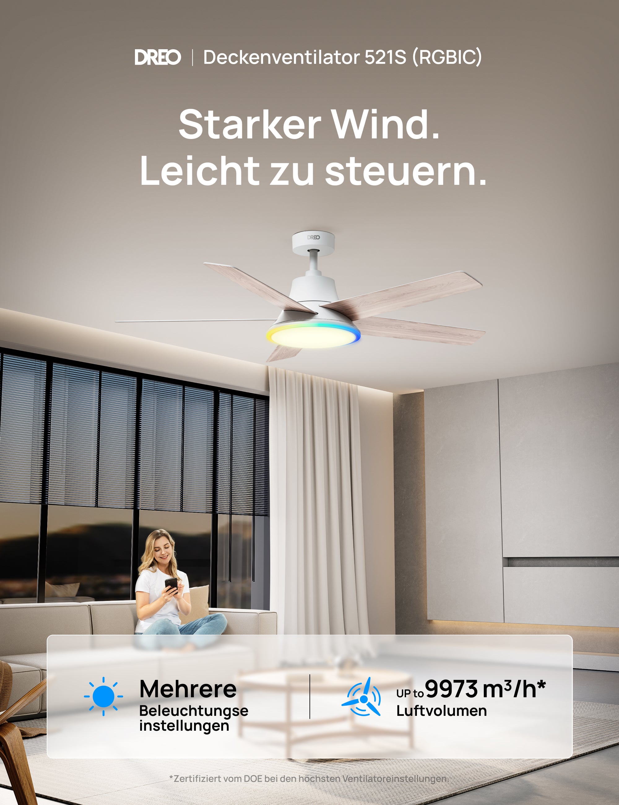 Deckenventilator 521S