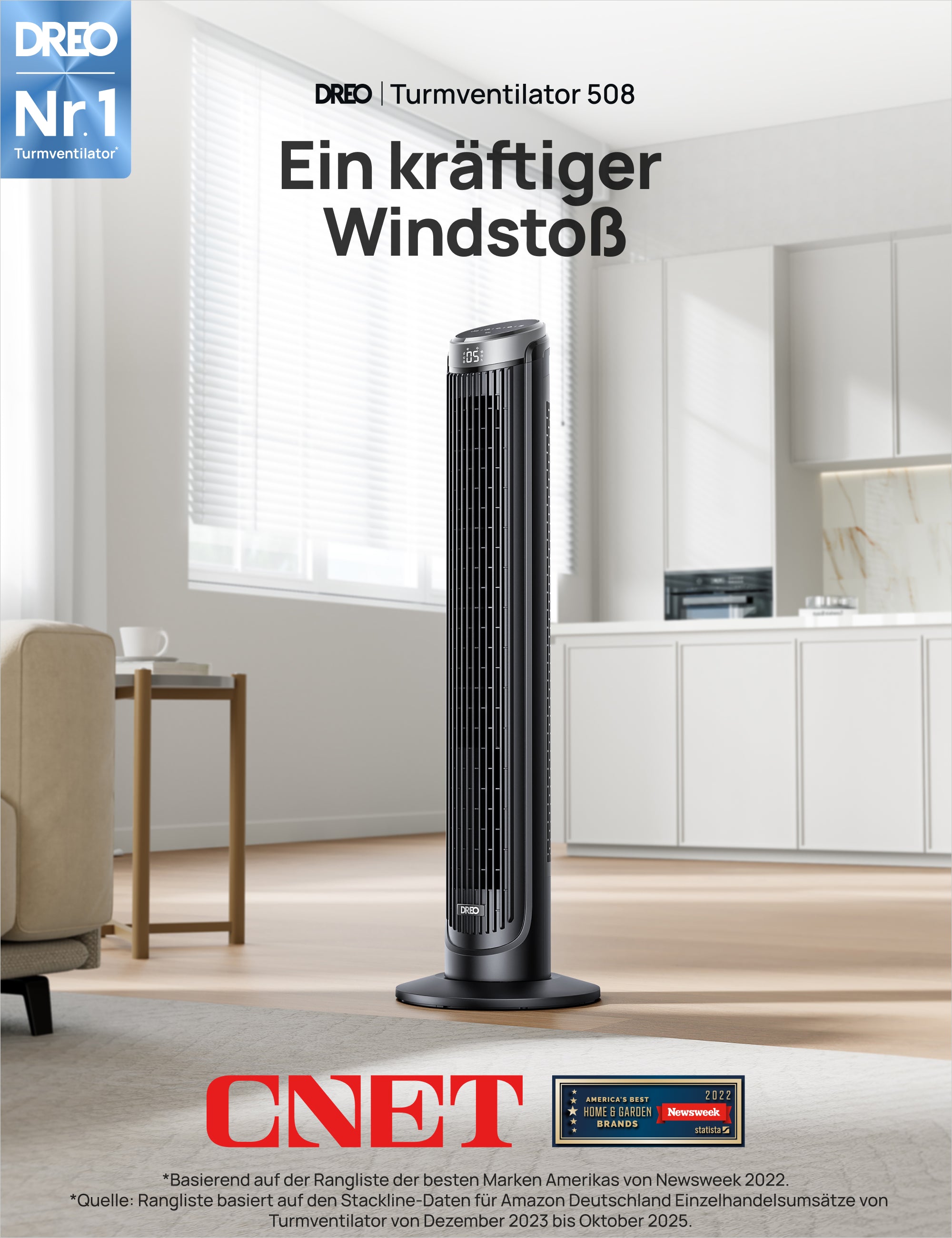 Turmventilator Cruiser Pro T3