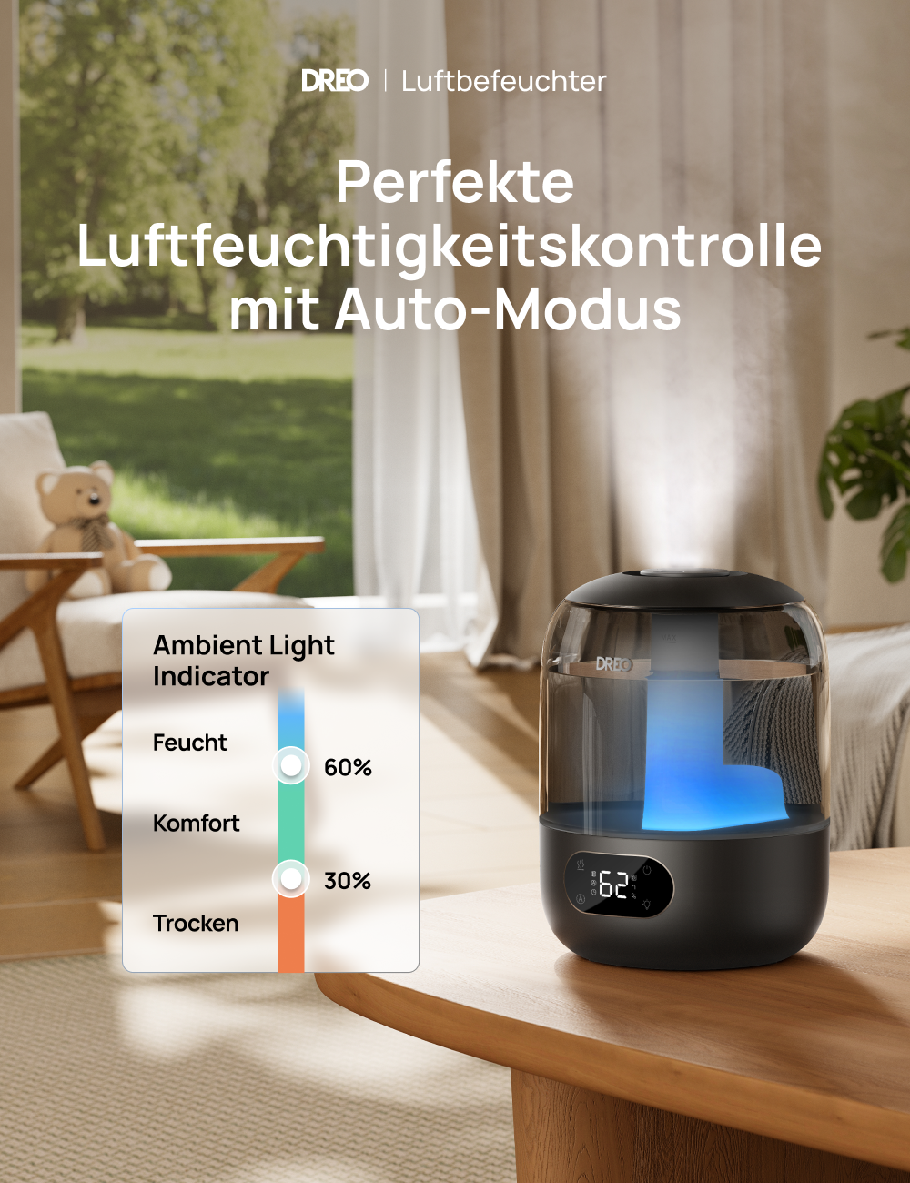 Luftbefeuchter HM306 3L