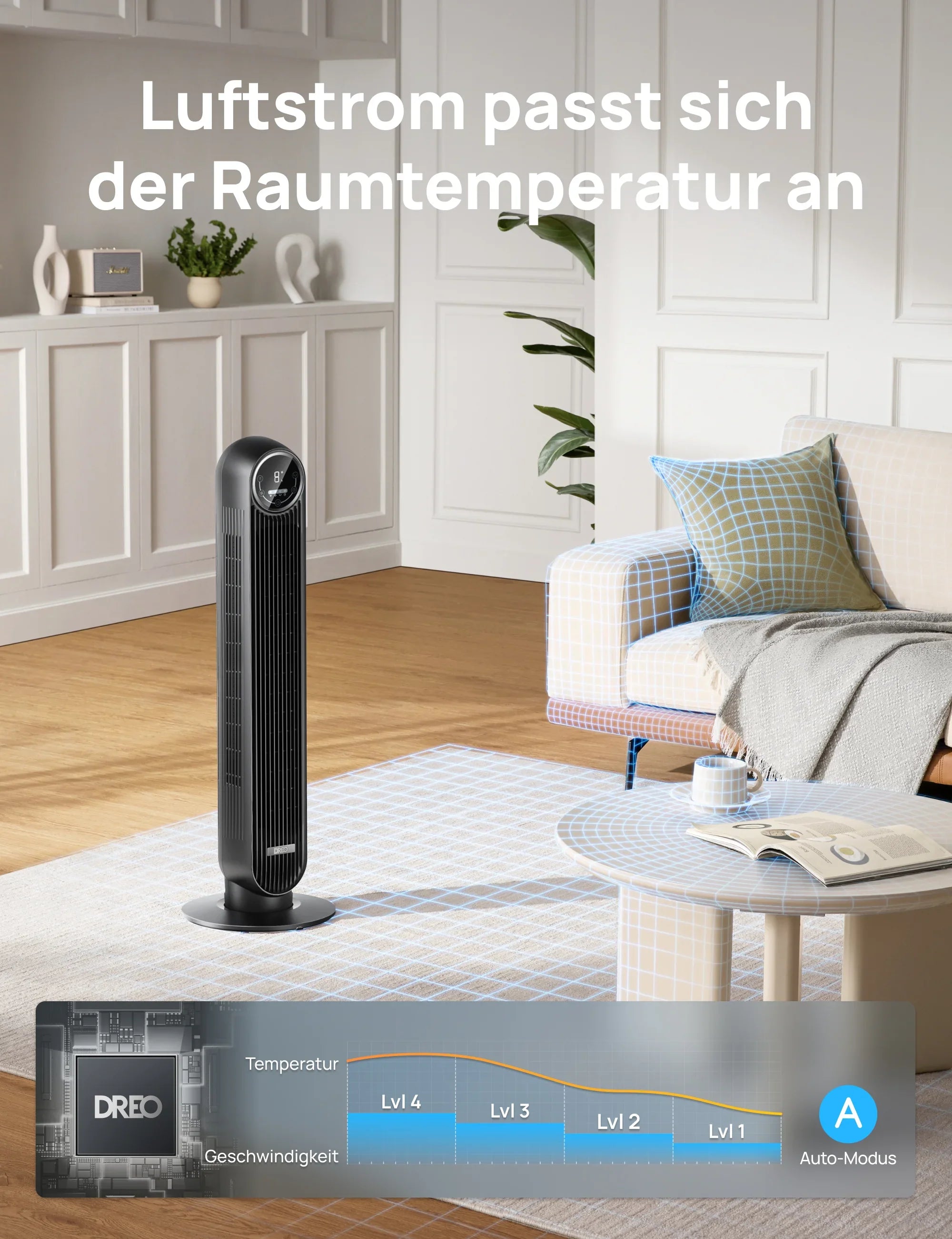 Turmventilator Nomad One - DREO DE