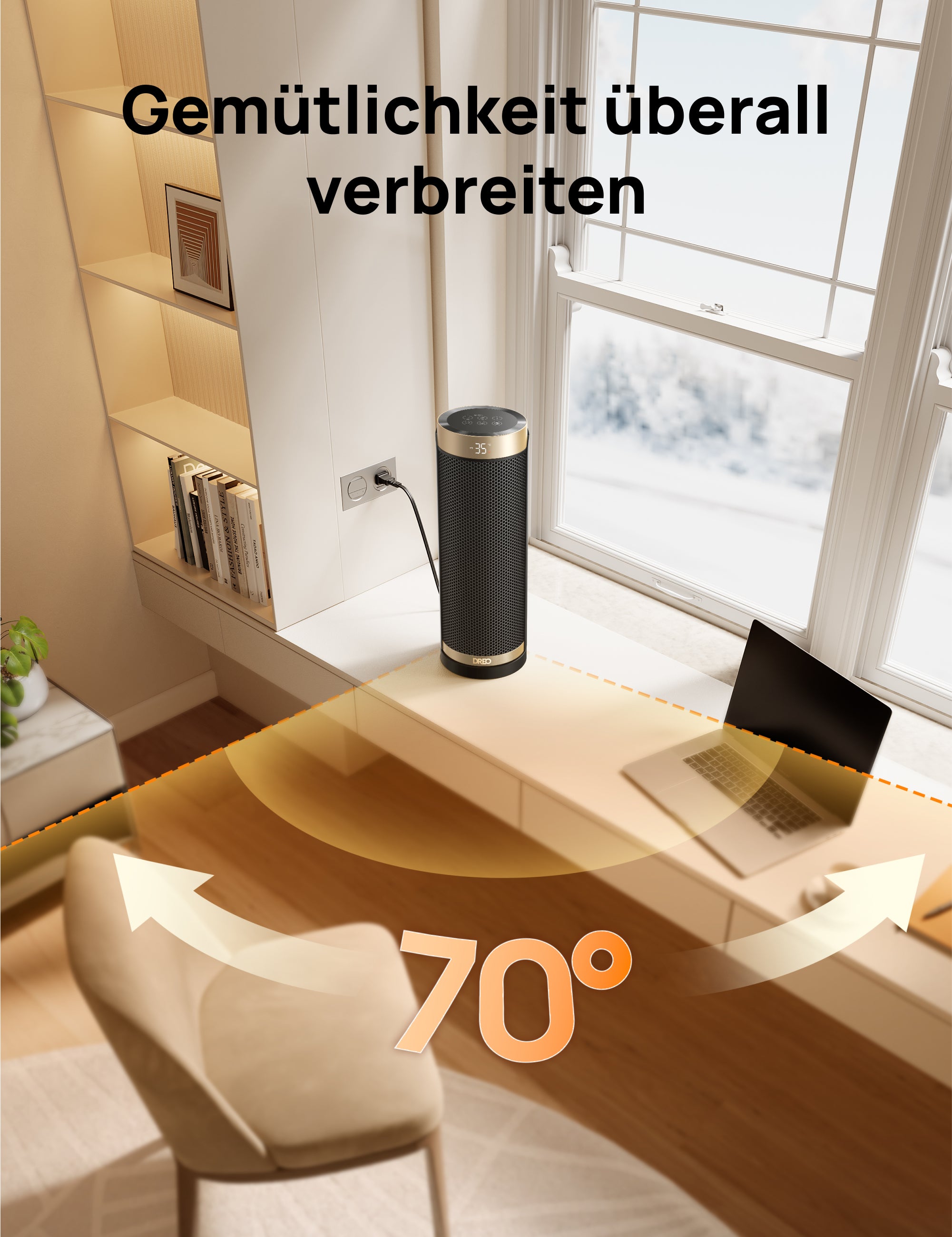 Heizlüfter Solaris Slim H3S - DREO DE