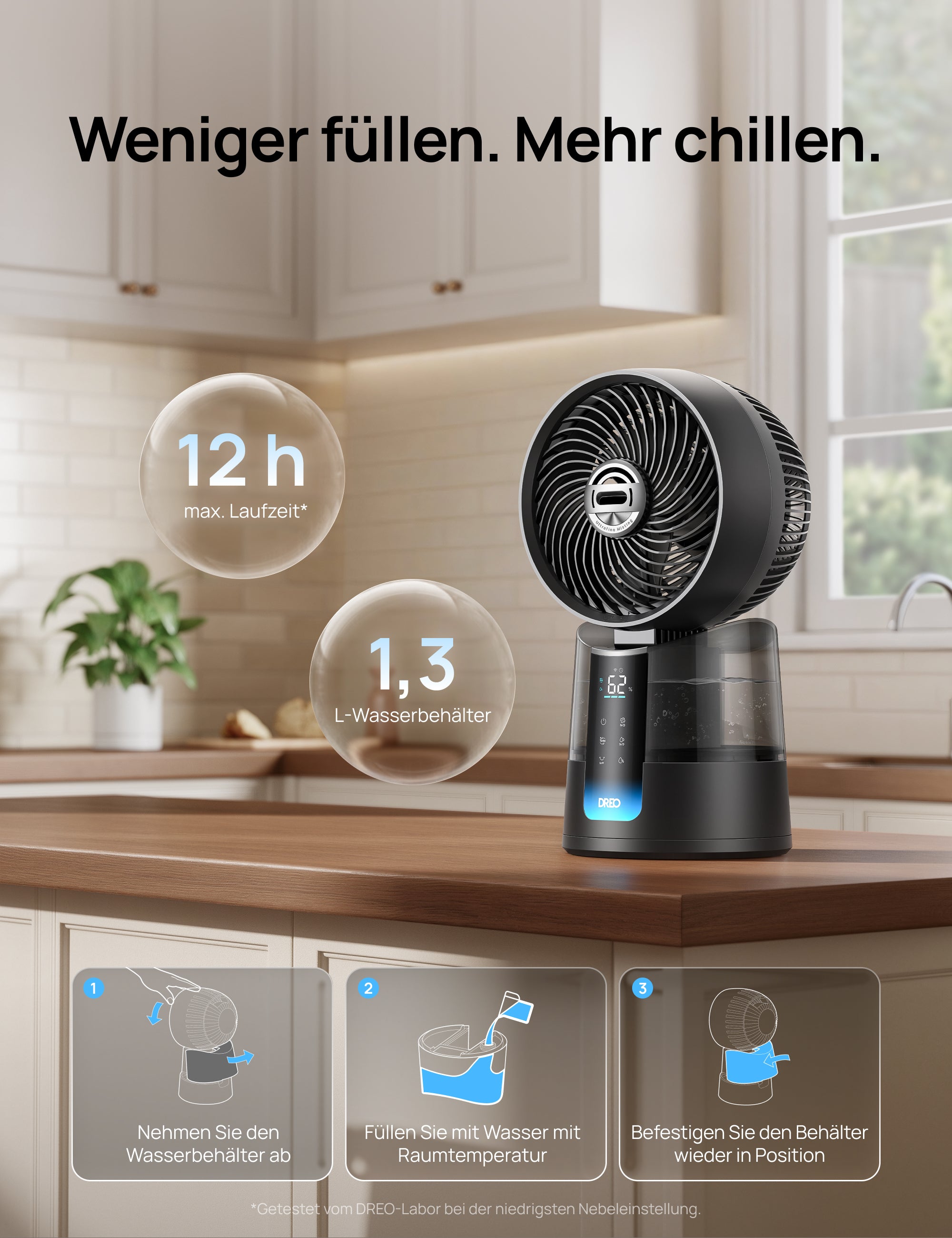 TurboCool™ Nebelventilator 516S